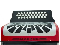 Hohner El Rey del Vallenato Vermelho Hohner El Rey del Vallenato Vermelho